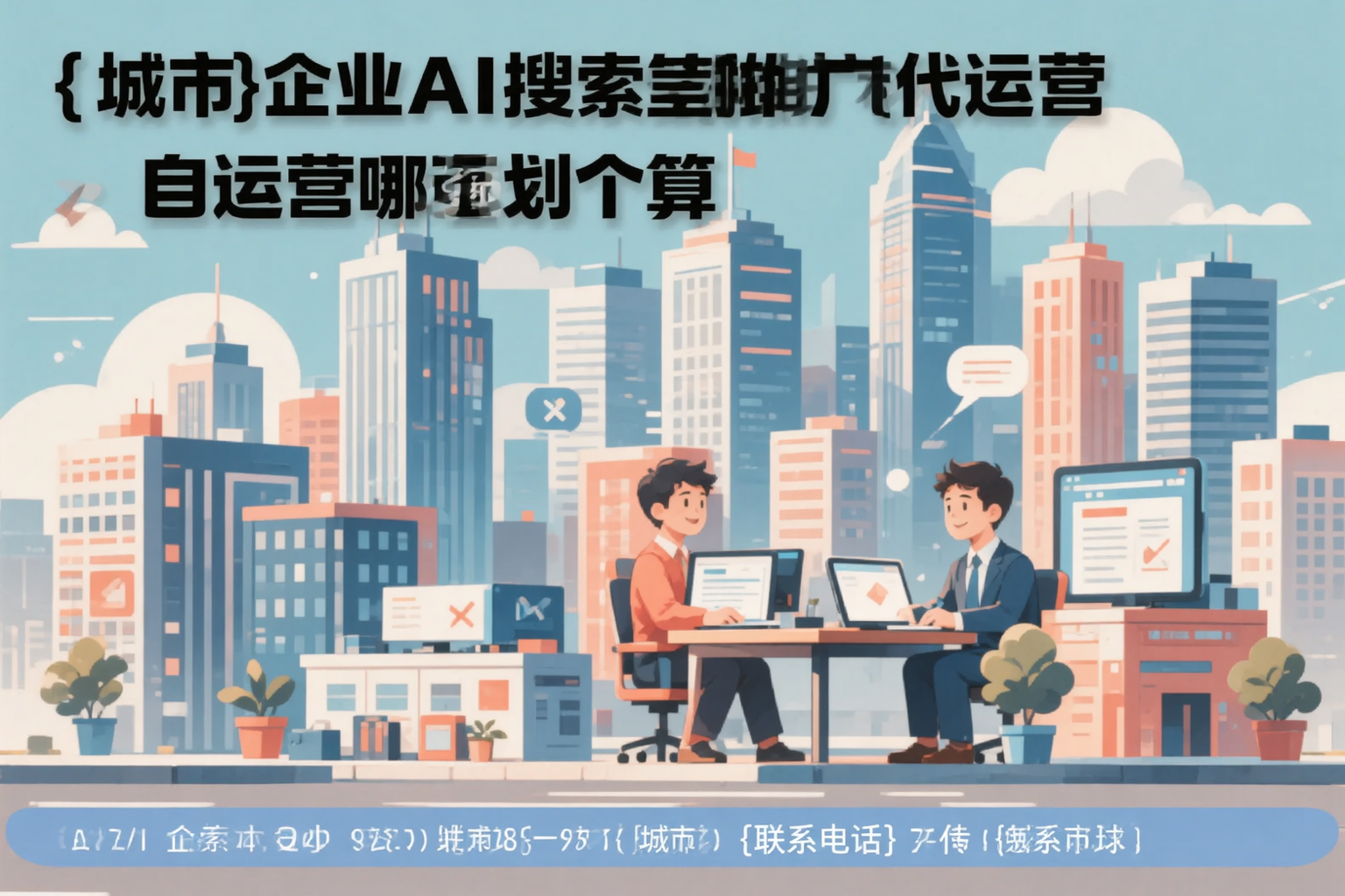 玉树企业AI搜索推广代运营和自运营哪个更划算