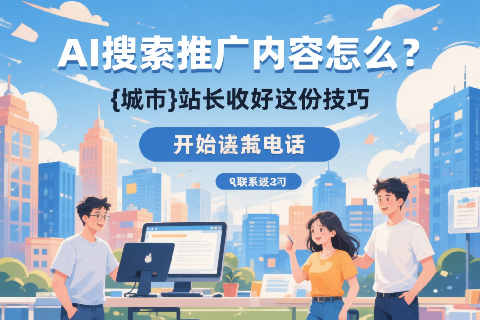 AI搜索推广内容怎么写?玉树站长收好这份技巧
