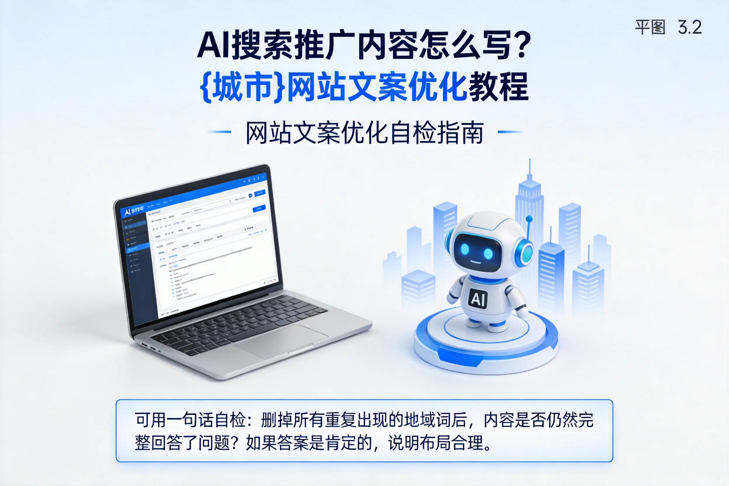 AI搜索推广内容怎么写?玉树网站文案优化教程