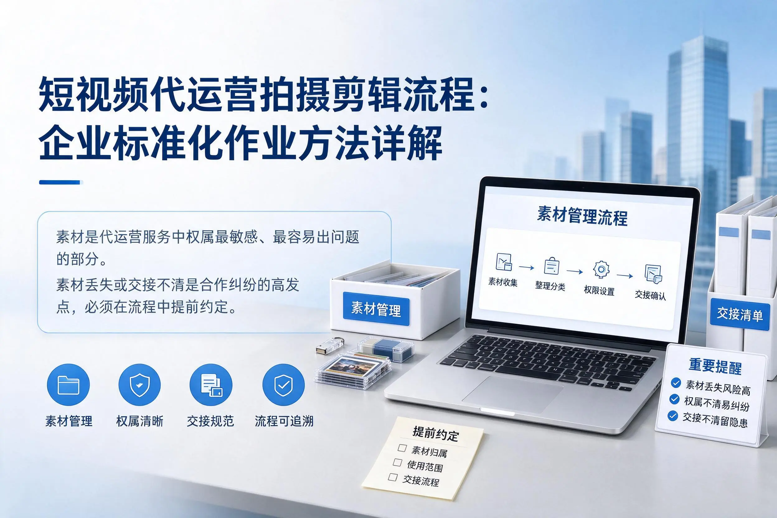 短视频代运营拍摄剪辑流程：玉树企业标准化作业方法详解