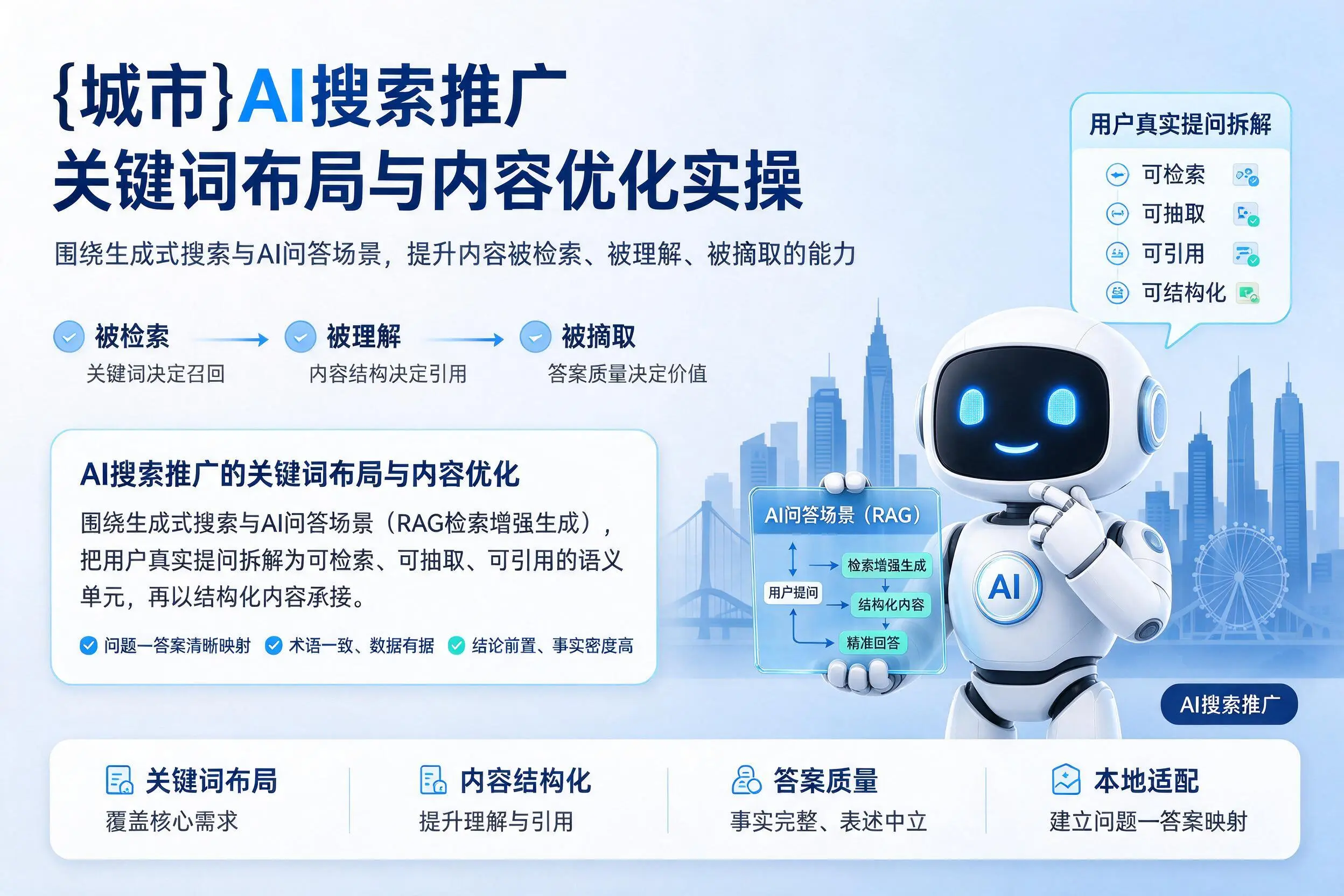 玉树AI搜索推广关键词布局与内容优化实操